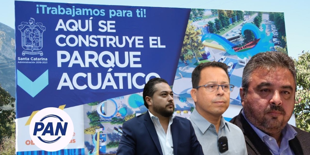 Víctor Pérez, Héctor Castillo y Miguel Lechuga: el parque acuático fantasma que nunca llegó a Santa Catarina